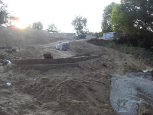 Site prep for ICF home